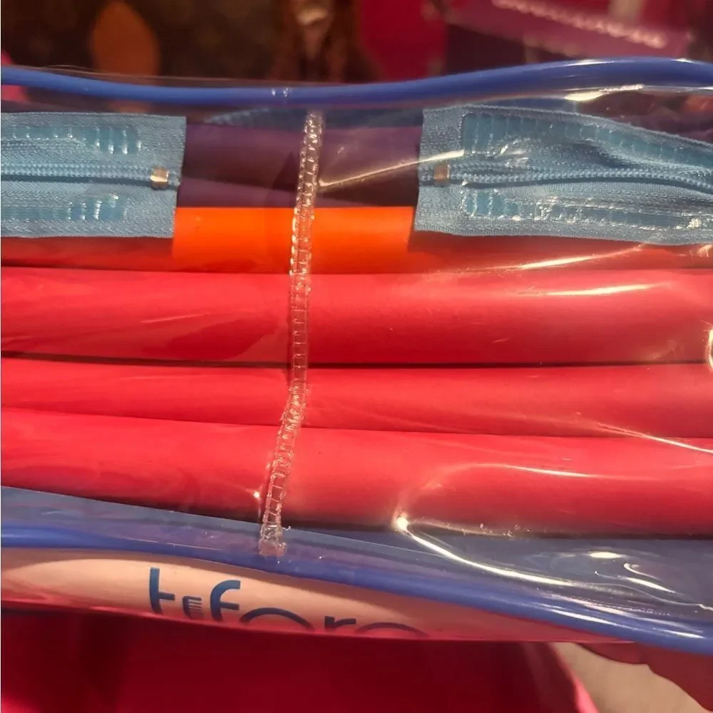 Flexible Curling Rods - Blue and White
